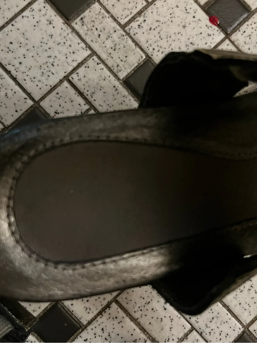 Naot leather wedge